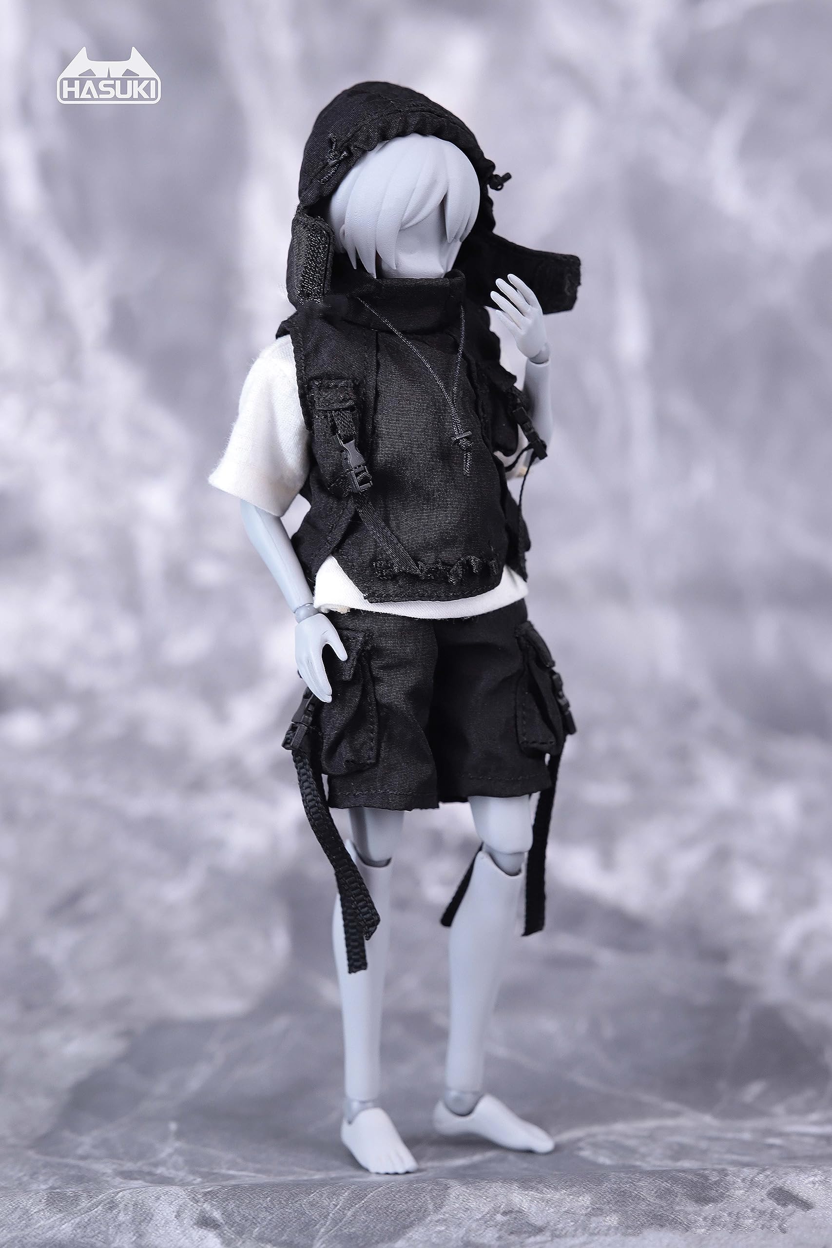 入手困難リアルフィギュア可動式＆限定商品セット Amazon.co.jp: HASUKI CS012A 1/12スケール可動フィギュア用